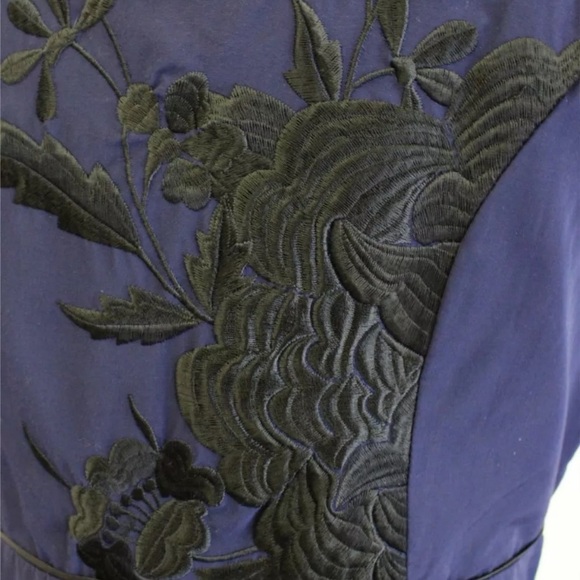 Floreat Sunless Skies Floral Embroidered Dress - Picture 8 of 10